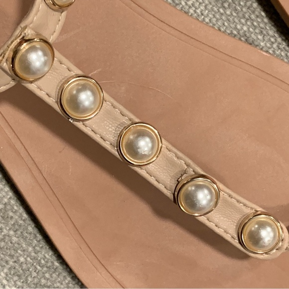 5/$25 Item ASOS Faux Pearl Sandals - Picture 4 of 5